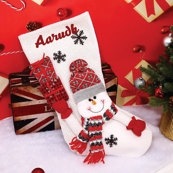 Surprise Wishes Stocking (Snowman)