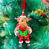 Bell Ornament- Reindeer