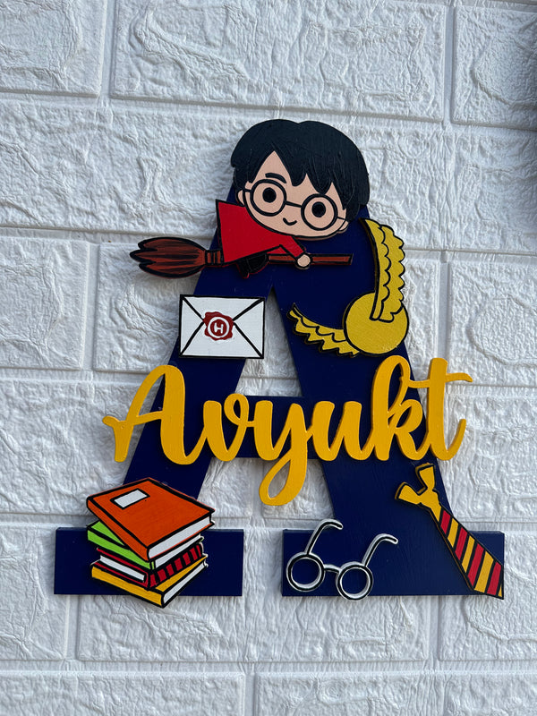 Wizardry Customized Home Decor Name Plate
