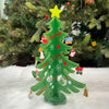 Green 3D DIY Glittering Tree with 20 Ornaments