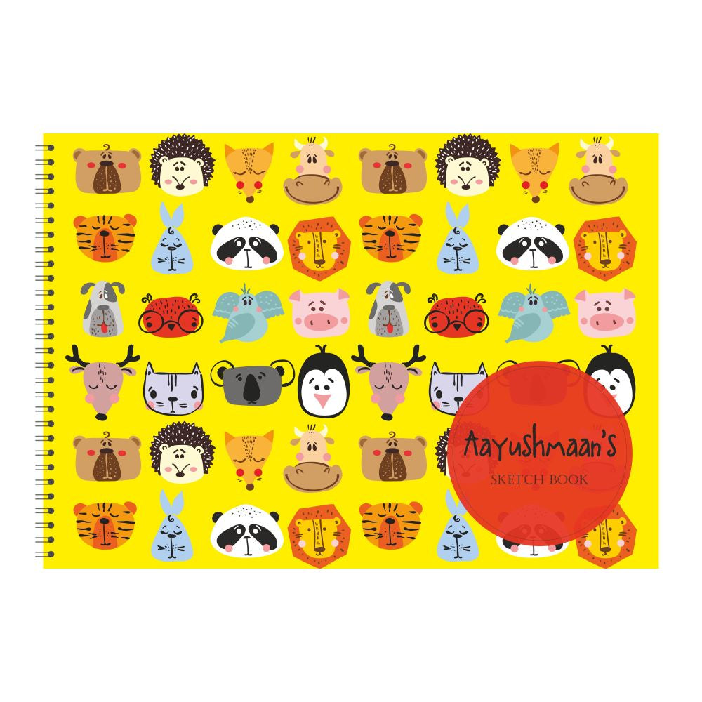 Animal Farm Customized Sketchbook Stationery