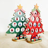 Green DIY Merry Mistletoe Tree with 21 Ornaments
