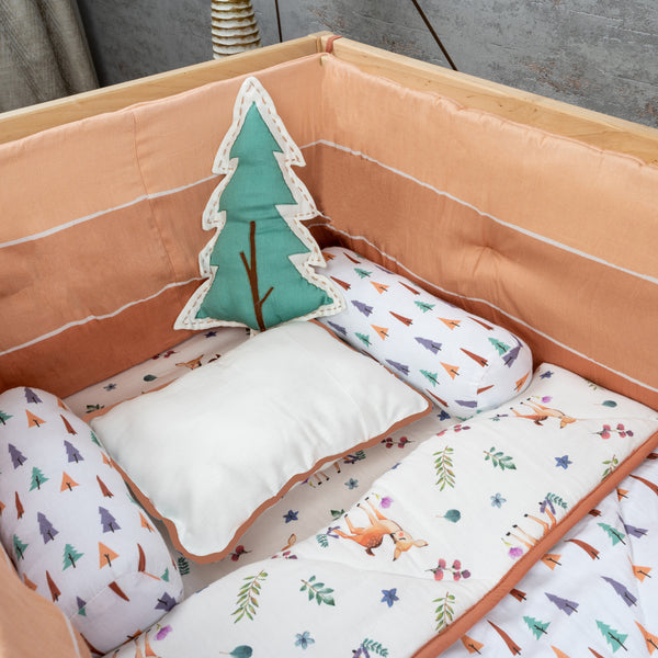 Customized Organic Cotton Newborn and Kids Bedding Set