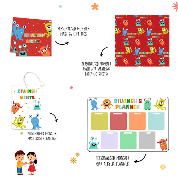 The Gifting Pro Kit For Rakhi - Monster Mash