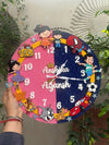 Customized Sibling Home Decor Wall Clock