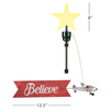 Mr. Christmas  Animated Biplane Tree Topper with Banner