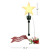 Mr. Christmas  Animated Elves-on-the-Run Tree Topper with Banner