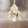 Personalised Hand Painted Wooden Charms - Set Of 8