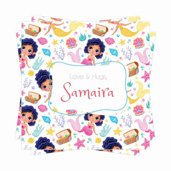 Gift tags Square - Ocean Whimsy