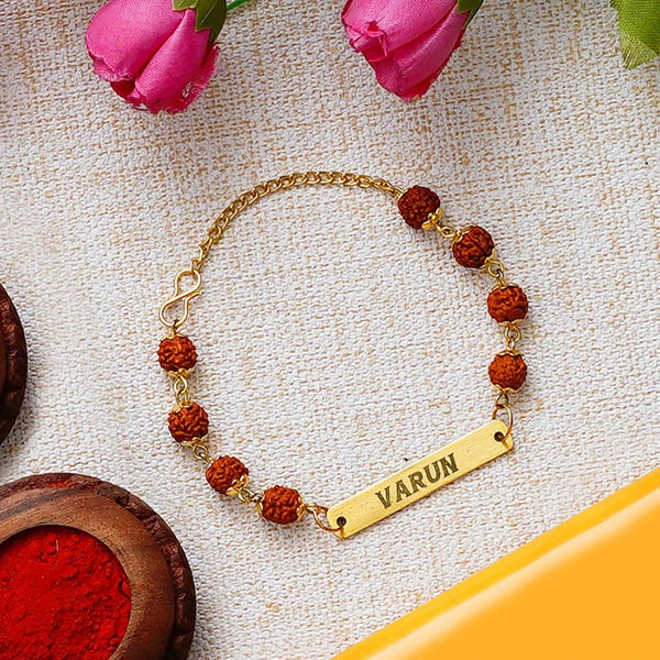 Customized Rudraksh Rakhi