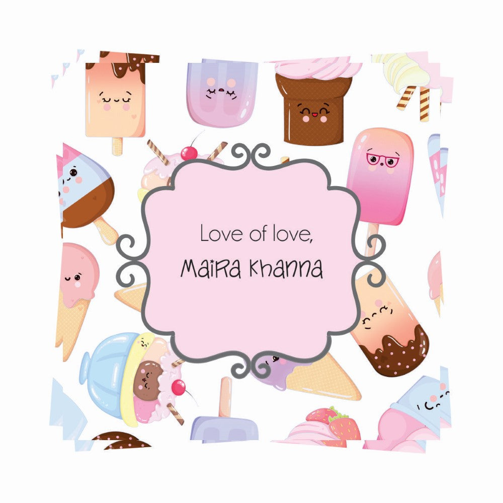 Gift tags Square - Sprinkle Smiles