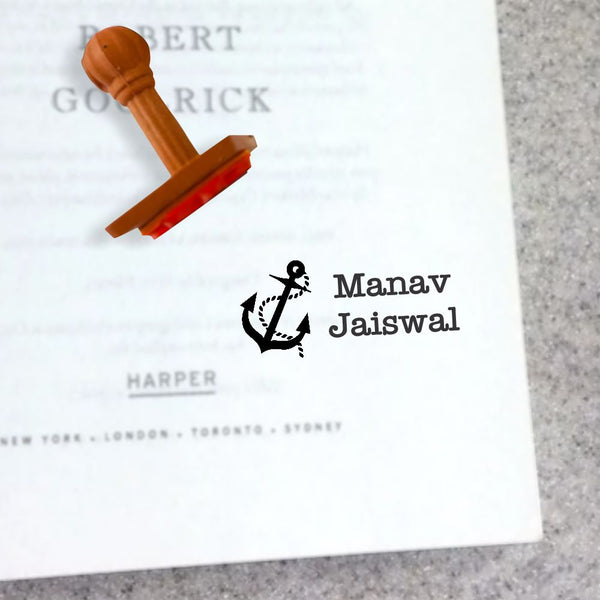 Book stamp - Nautical