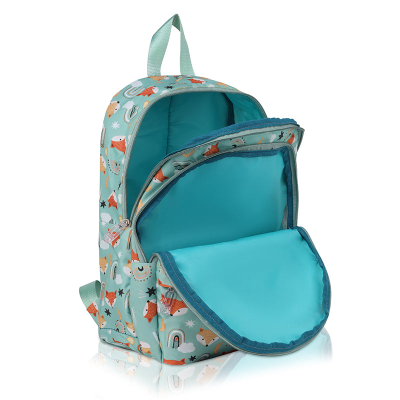 Customized Fox Printed Kids Backpack
