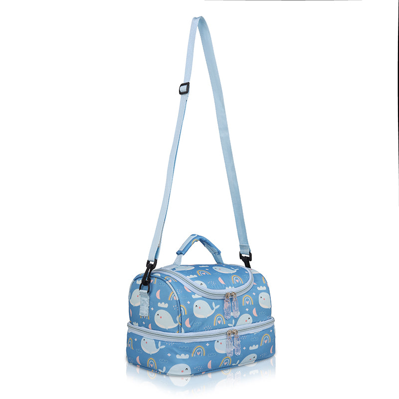 Whale Personalized  Kids Lunch Bag 