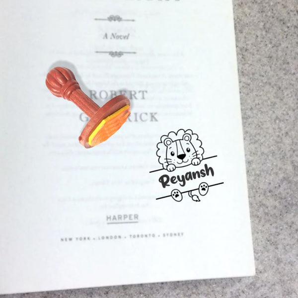 Book stamp - Regal Roar
