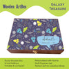 Personalised Wooden Artbox - Galaxy Treasure