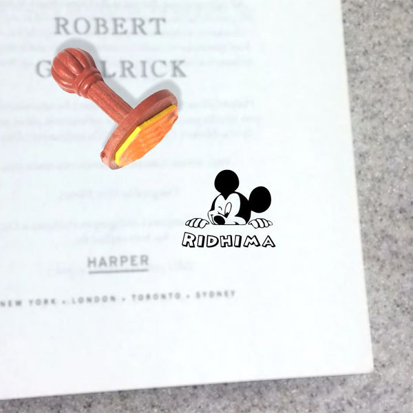 Book stamp - Mickey