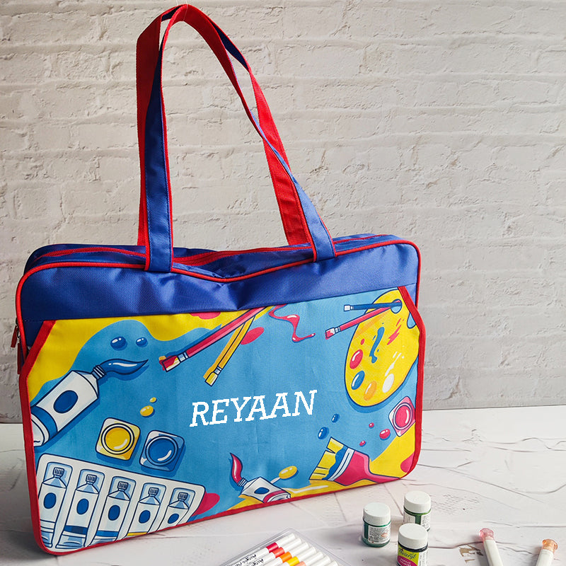 Customized Paints Kids Jumbo Art Bag