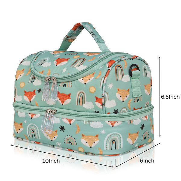 Fox Personalized Kids Lunch Bag