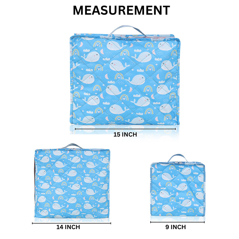 Whale Personalized Kids Travel Cubes Set-3