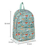 Customized Fox Printed Kids Backpack