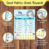 Daily Responsibility Chart  –  Unicorn Sparkle