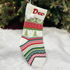 Handwoven Knitted Stocking (Twilight Tree)