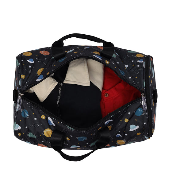 Space Personalized Kids Duffel Bag