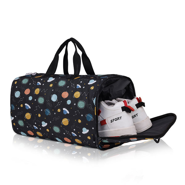 Space Personalized Kids Duffel Bag