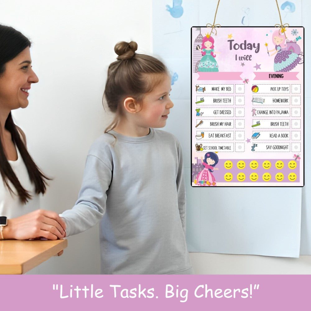 Daily Responsibility Chart  –  Princess palace