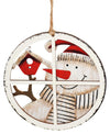 Peek-a-Boo Ornament- Set of 2