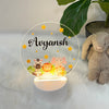 Acrylic LED Night Lamp- Woodland Animals (Round)