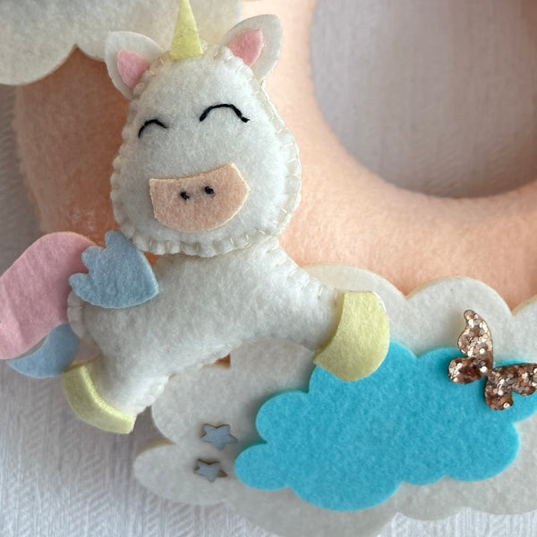 Cloud Nine Unicorn Name Hanging