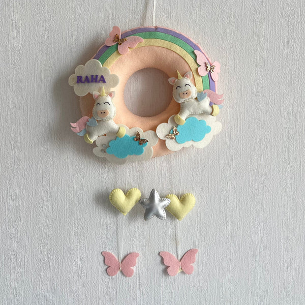 Cloud Nine Unicorn Name Hanging