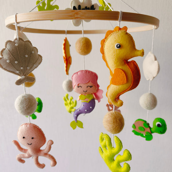 Cot Mobile - Mystical Ocean Friends