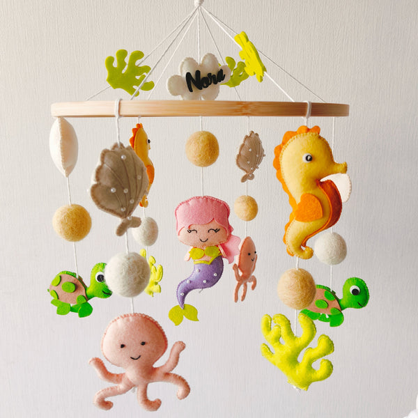Cot Mobile - Mystical Ocean Friends