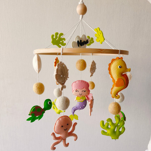 Cot Mobile - Mystical Ocean Friends