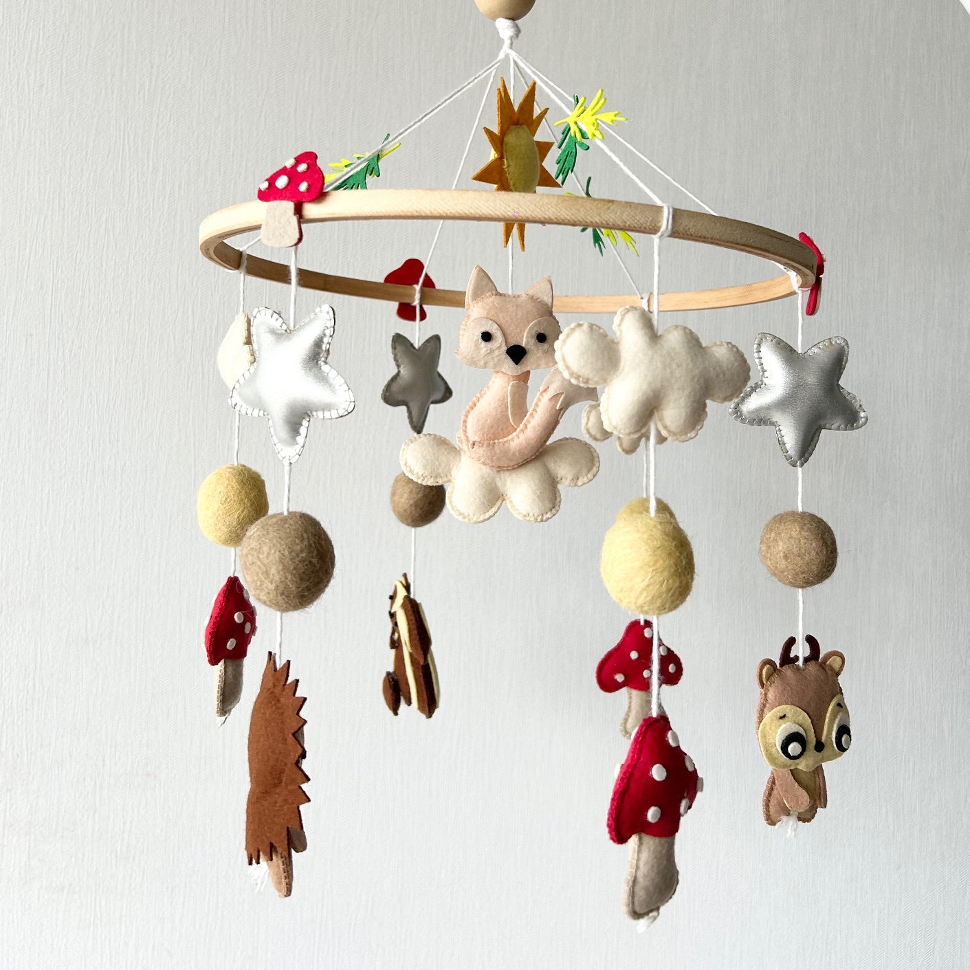 Cot Mobile - Forest Friends