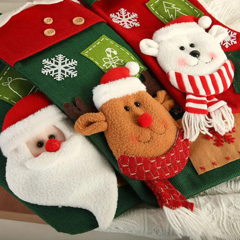 Snowflake Serenade Stocking (Polar Bear)