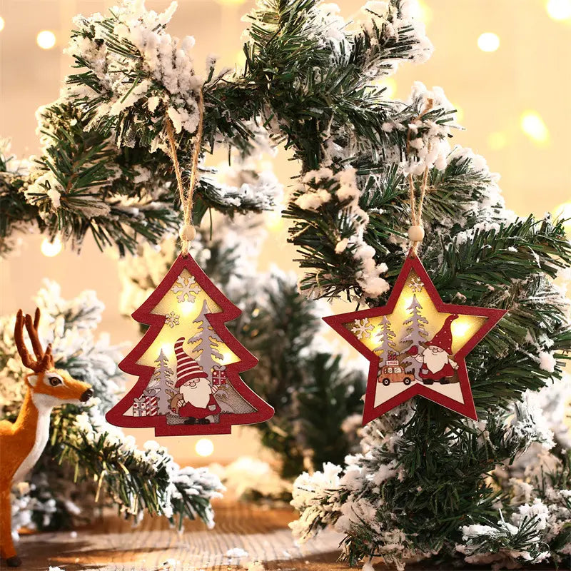 Starlight Gnome Ornament- Set of 2