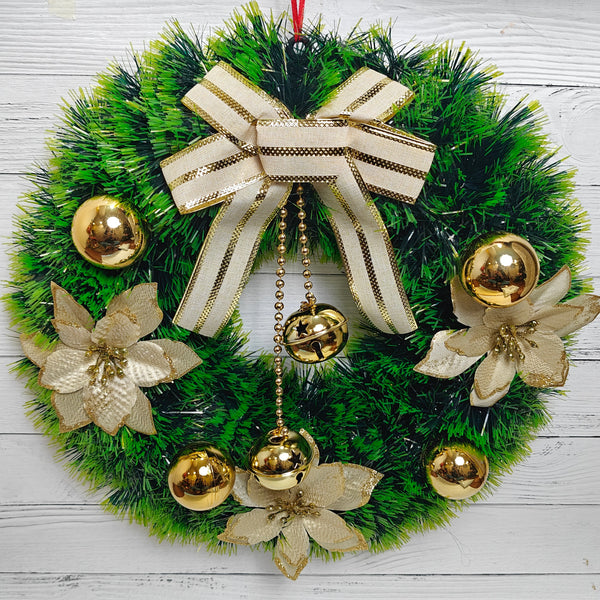 Golden Glow Wreath