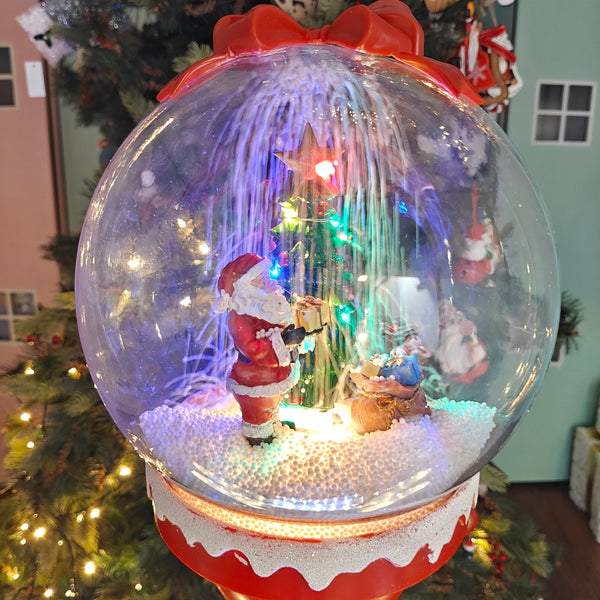 Luxury Light-Up North Pole Signpost