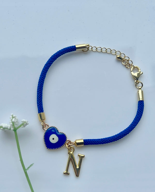 Chain Bracelet Rakhi (Personalised) - Evil Eye