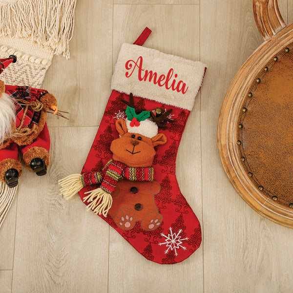 The Famous Five Stockings- Merry Moose