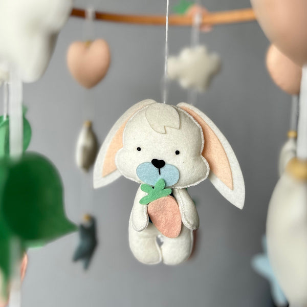 Cot Mobile - Bunny Wonderland