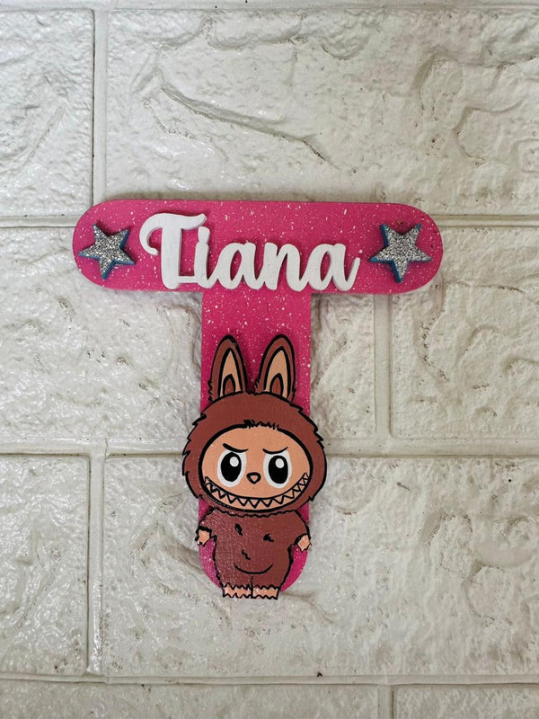 Labubu Customized Letter Magnets For Kids