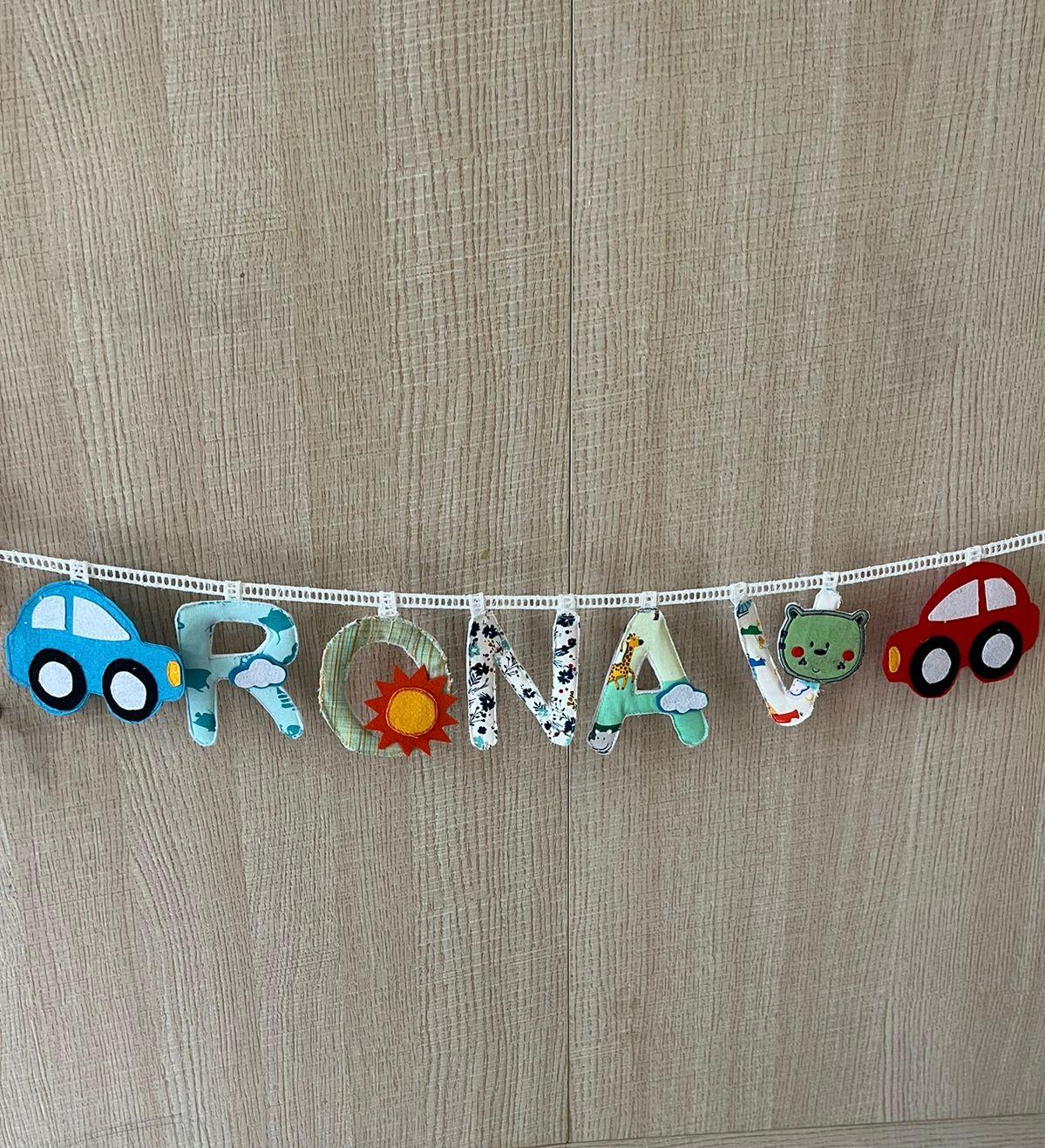 Customized Keepsake Hanging from Baby Clothes