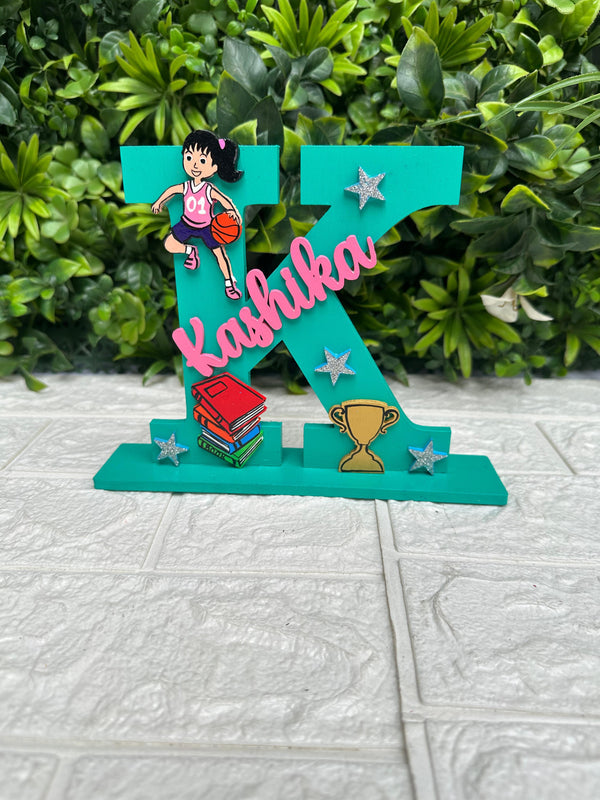 Topper Customized Home Decor Name Plate
