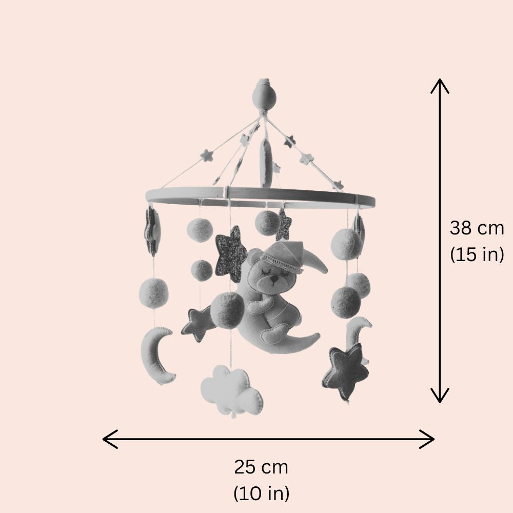 Cot / Crib Mobile - Coral Reef Floral