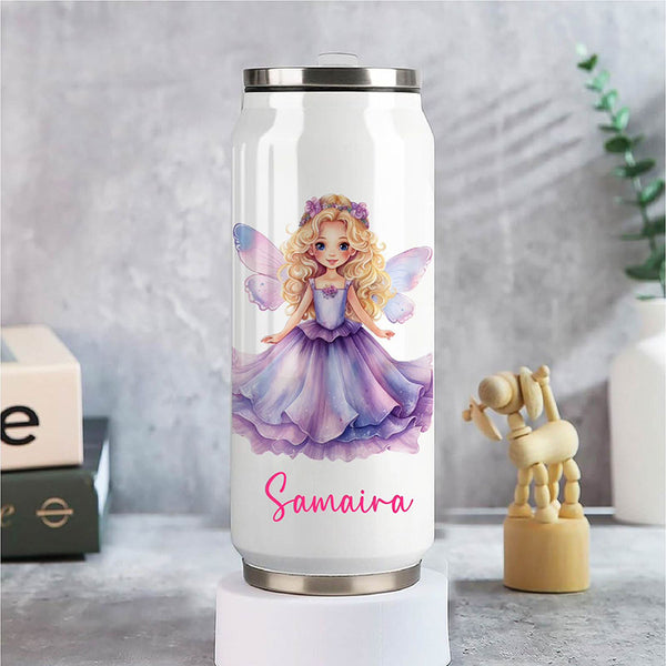 Customized Fairy Water Can Sipper Bottle
